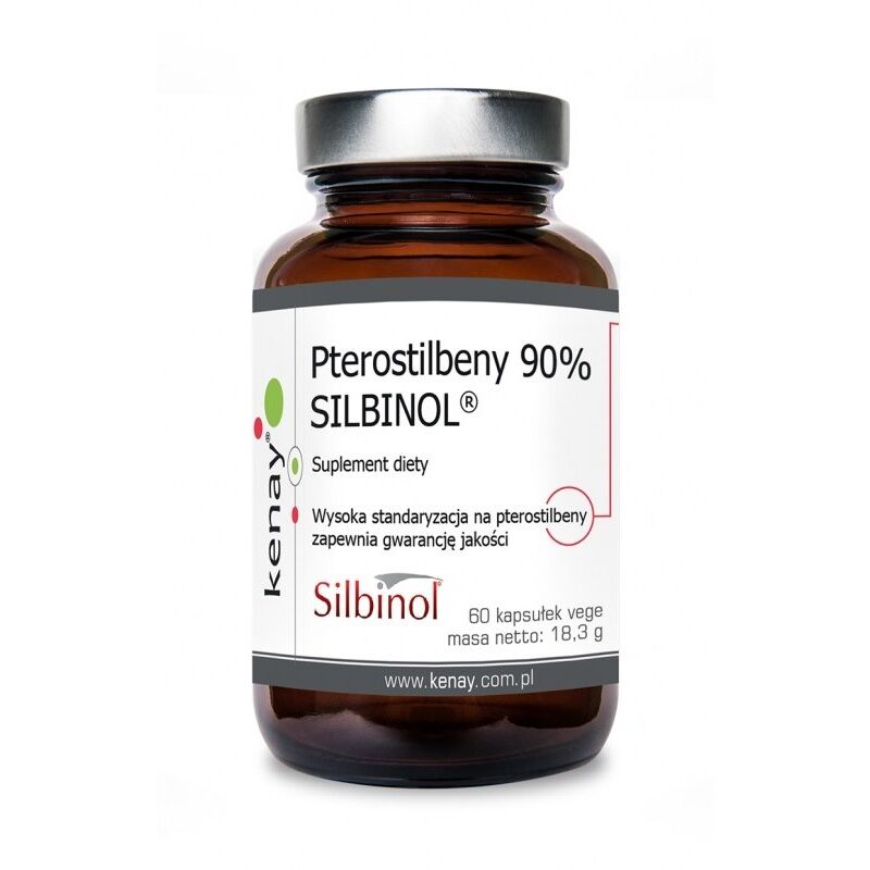 KENAY Pterostilbene 90% SILBINOL (60 caps) - Viking Supplements
