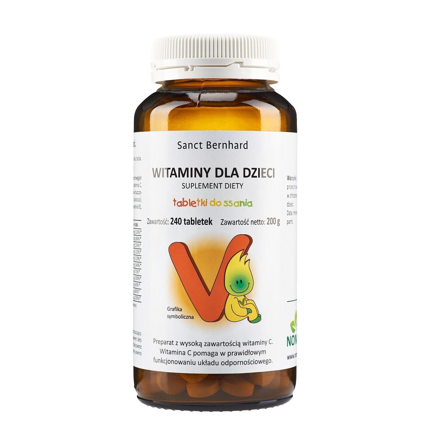 KRAUTERHAUS SANCT BERNHARD Kindervitamine (240 tabletten) - Viking Supplements