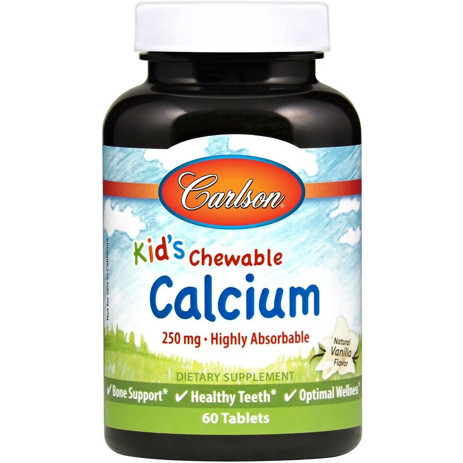 Kauwtabletten met calcium voor kinderen