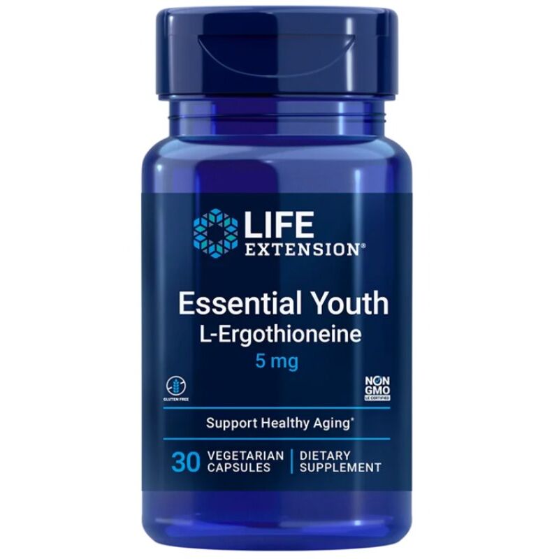LIFE EXTENSION Essential Youth L-Ergothioneïne (30 capsules) - Viking Supplements