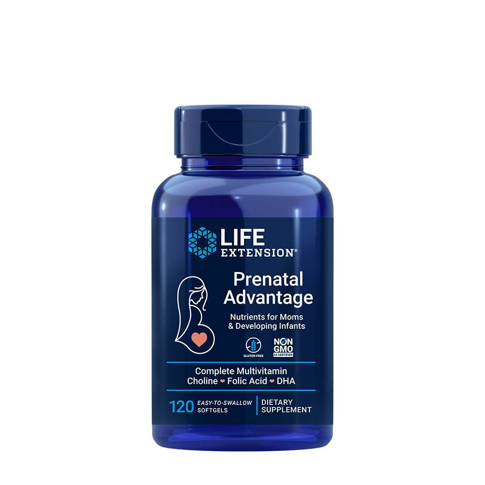 Life Extension - Prenatal Advantage (120 softgels) - Viking Supplements