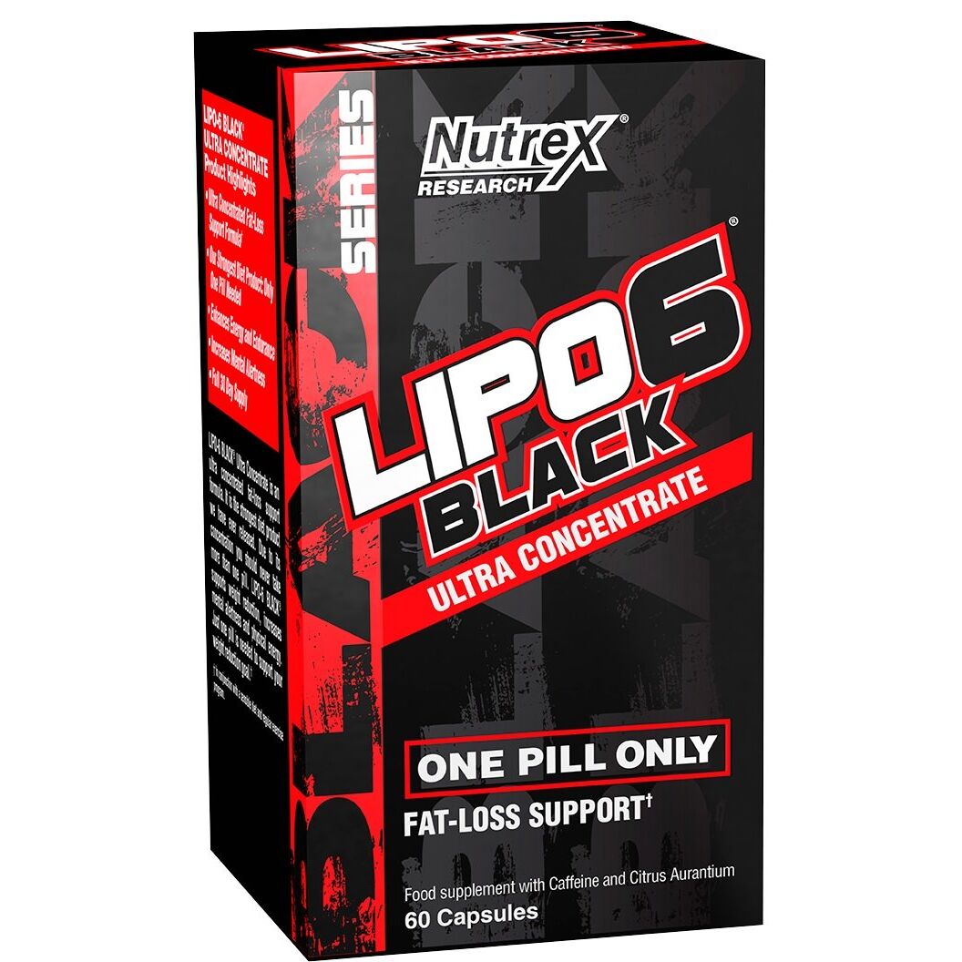 Lipo-6 Black Ultra Concentrate - 60 capsules - Viking Supplements