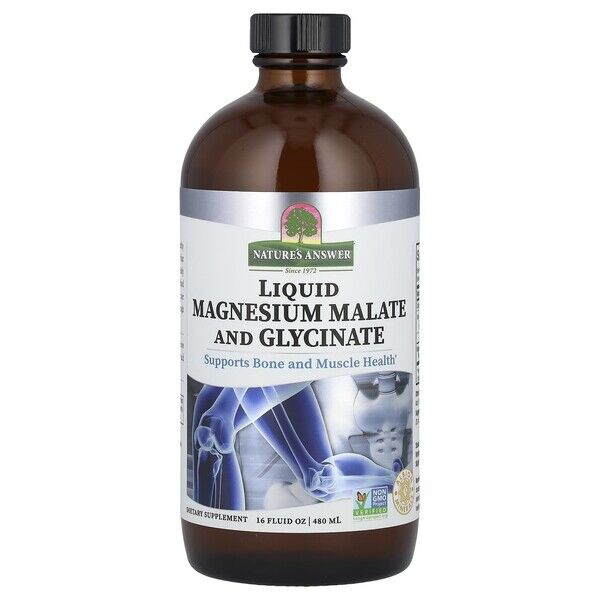 Vloeibaar magnesiummalaat en glycinaat - 480 ml. - Viking Supplements
