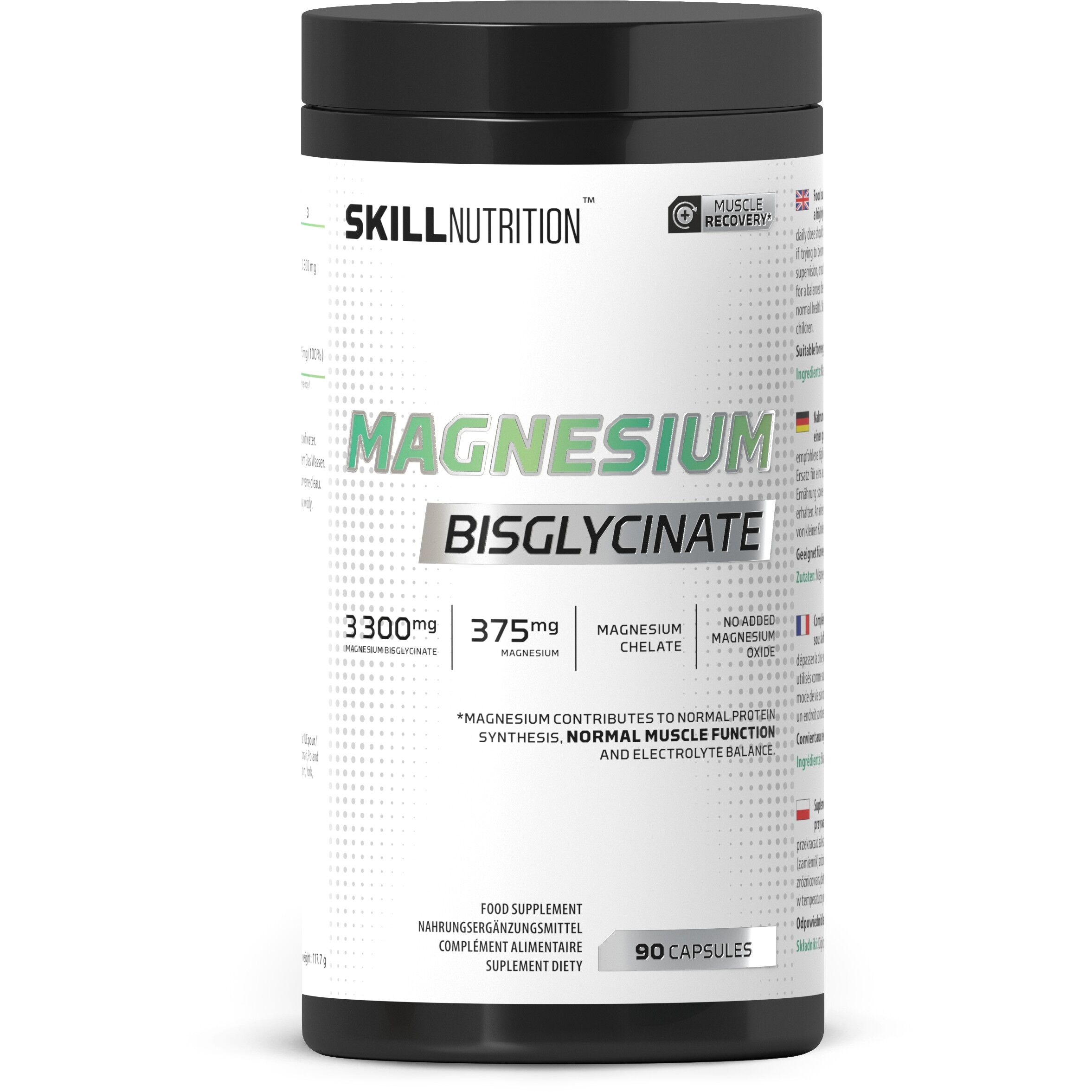 Magnesiumbisglycinaat - 90 capsules - Viking Supplements