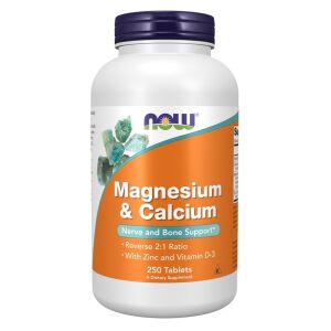 Magnesium & calcium met zink en vitamine D3 - 250 tabletten - Viking Supplements