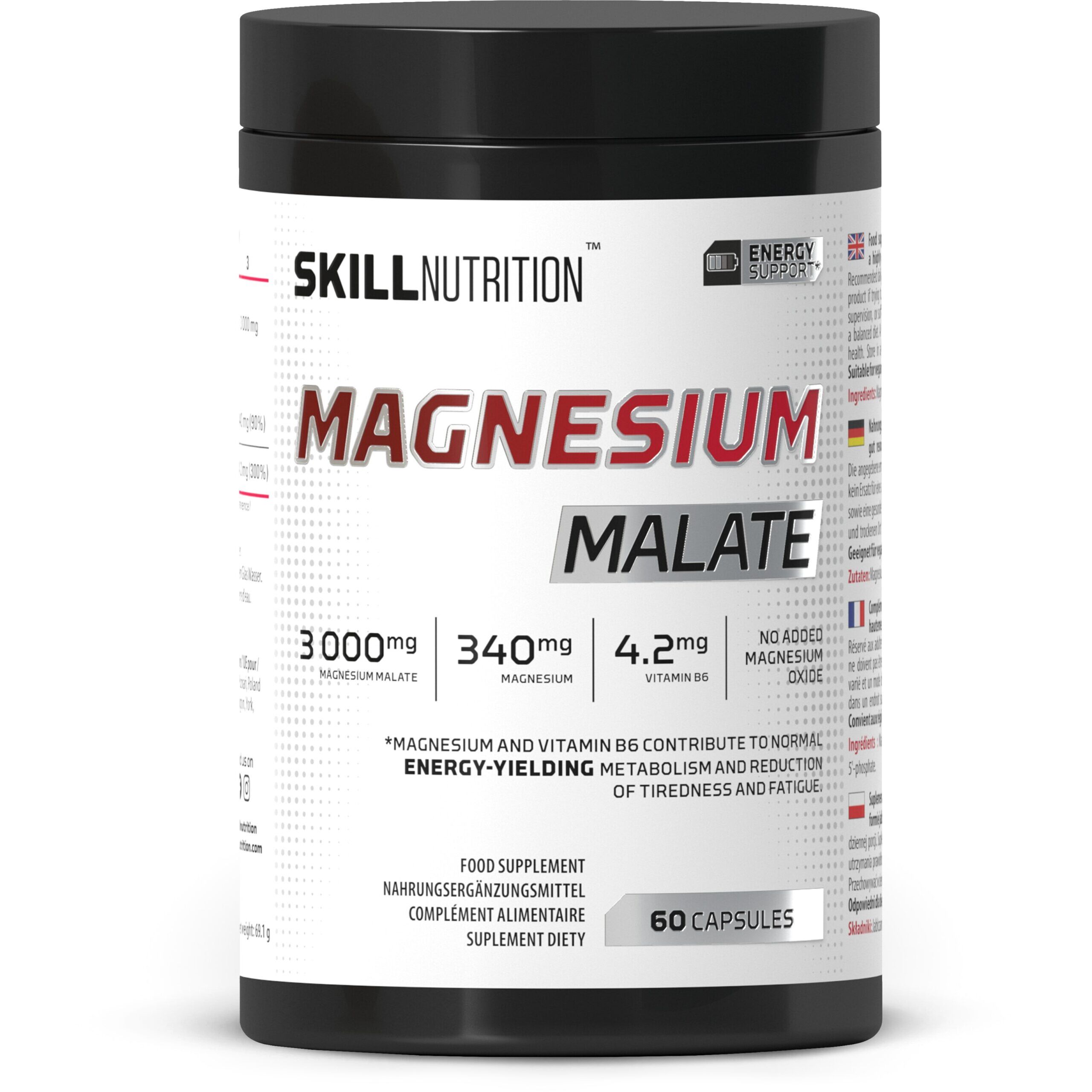 Magnesiummalaat - 60 capsules - Viking Supplements