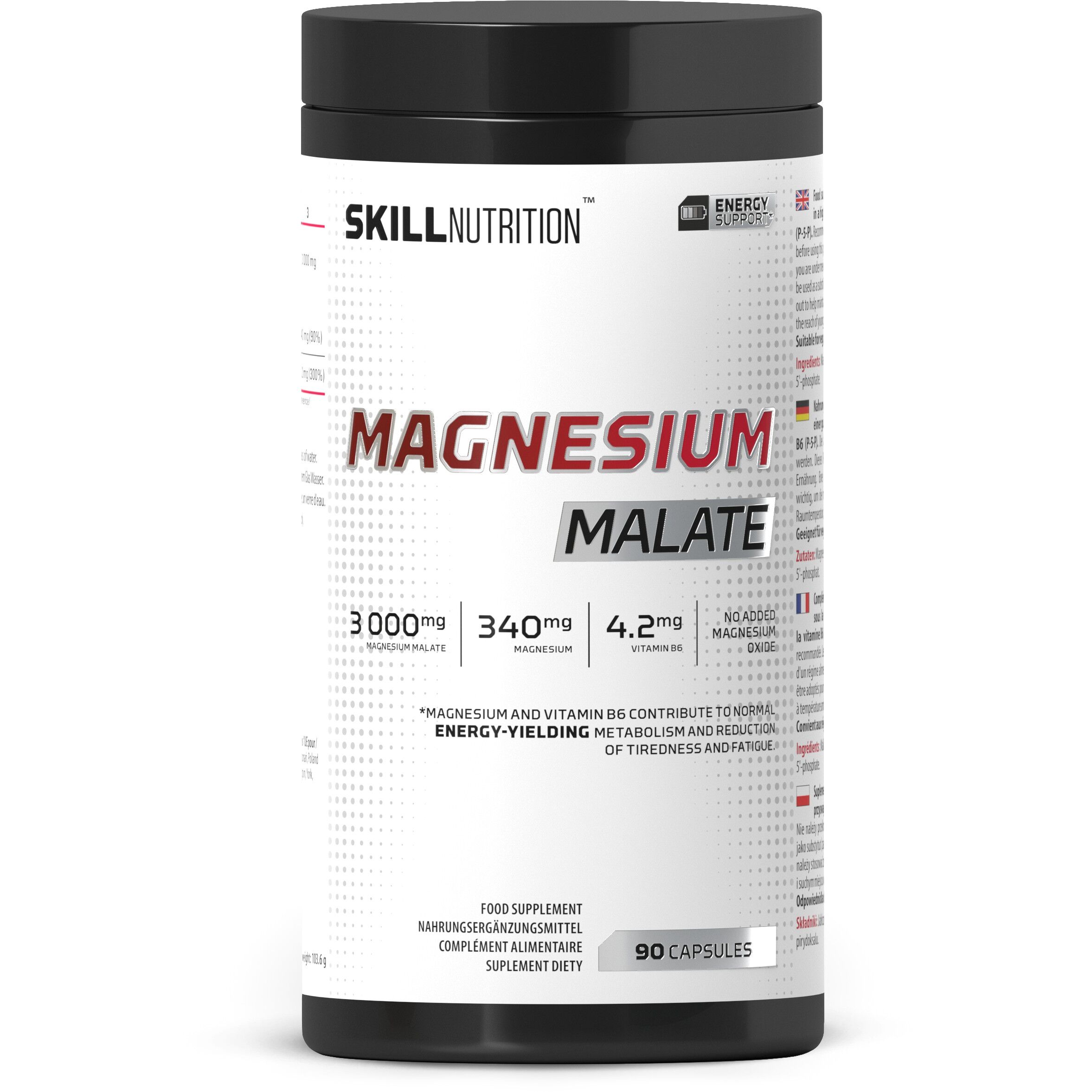 Magnesiummalaat - 90 capsules - Viking Supplements