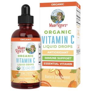 Mary Ruth's vitamine C-druppels met sinaasappel-vanillesmaak 120 ml - Viking Supplements