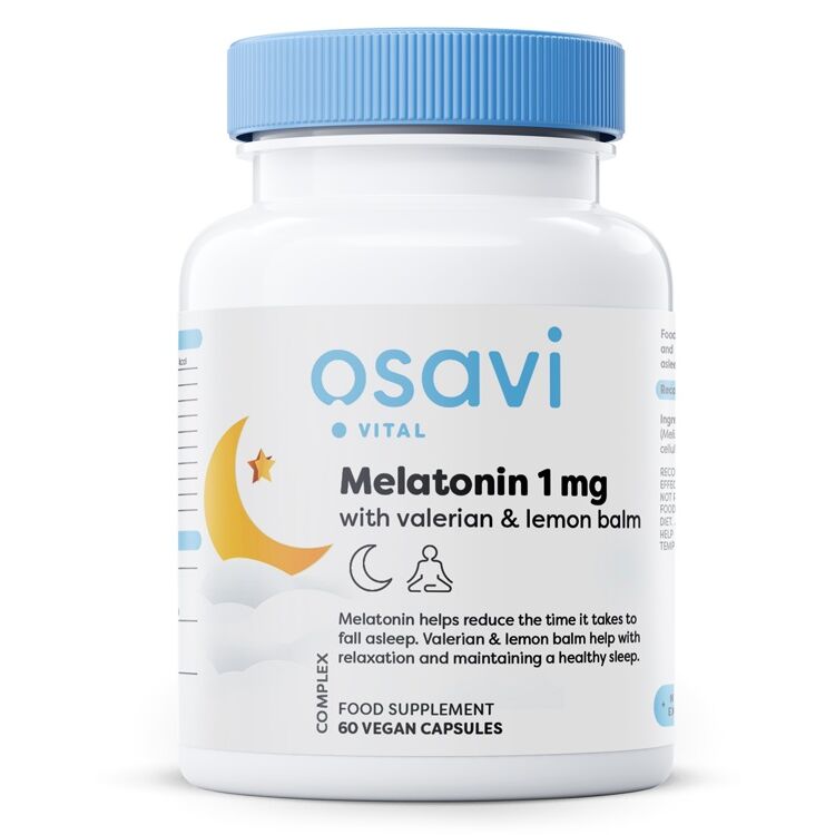 Melatonine met valeriaan en citroenmelisse