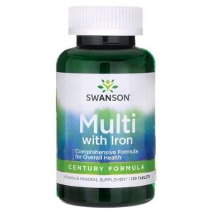 Multivitamine met ijzer - Century Formula - 130 tabletten - Viking Supplements