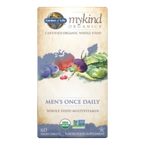 Mykind Once Daily voor mannen – 60 veganistische tabletten – Viking Supplements
