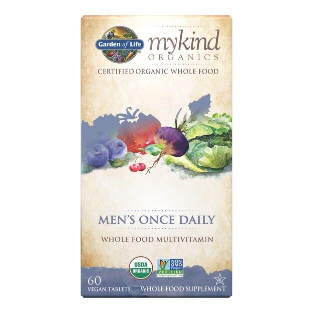 Mykind Once Daily voor mannen – 60 veganistische tabletten – Viking Supplements