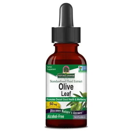 NATURE'S ANSWER Olijfbladextract (60 ml / 2 fl. oz.) - Viking Supplements