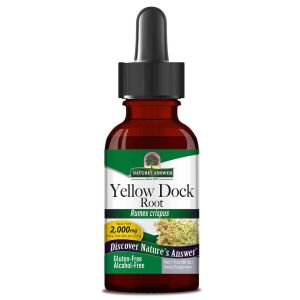 NATURE'S ANSWER Yellow Dock Root (30 ml / 1 fl. oz.) - Viking Supplements