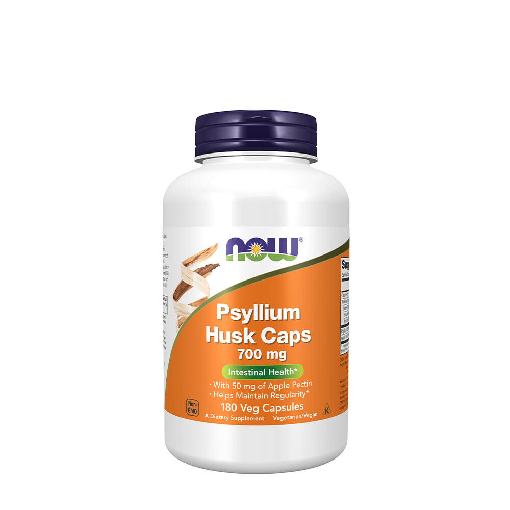 NOW Psylliumschil 750 mg (180 capsules) - Viking Supplements