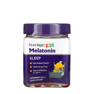 Natrol Kids Melatonine-gummies met bessensmaak (60 gummies)