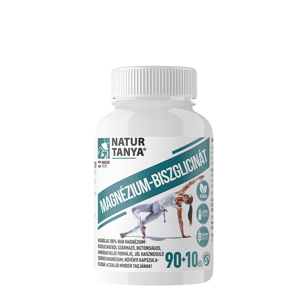Natur Tanya Magnesiumbisglycinaat (90+10 capsules) - Viking Supplements