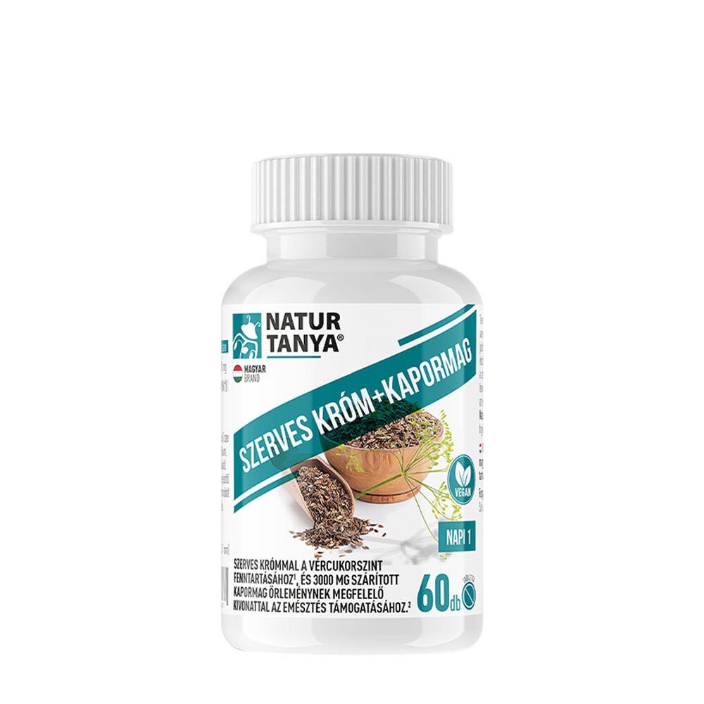 Natur Tanya Biologisch Chroom+Koper Core-concentraat (60 tabletten) - Viking Supplements