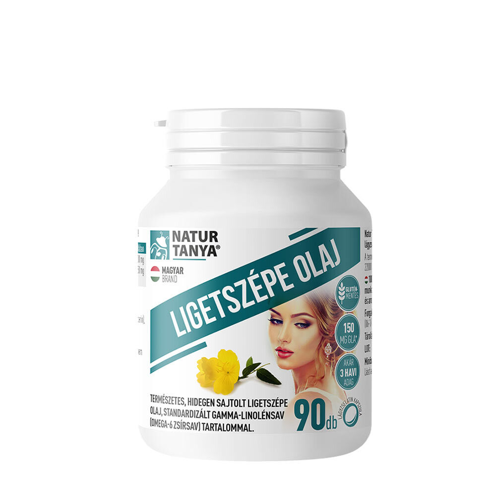 Natur Tanya gestandaardiseerde teunisbloemolie-capsules (90 softgels) - Viking Supplements