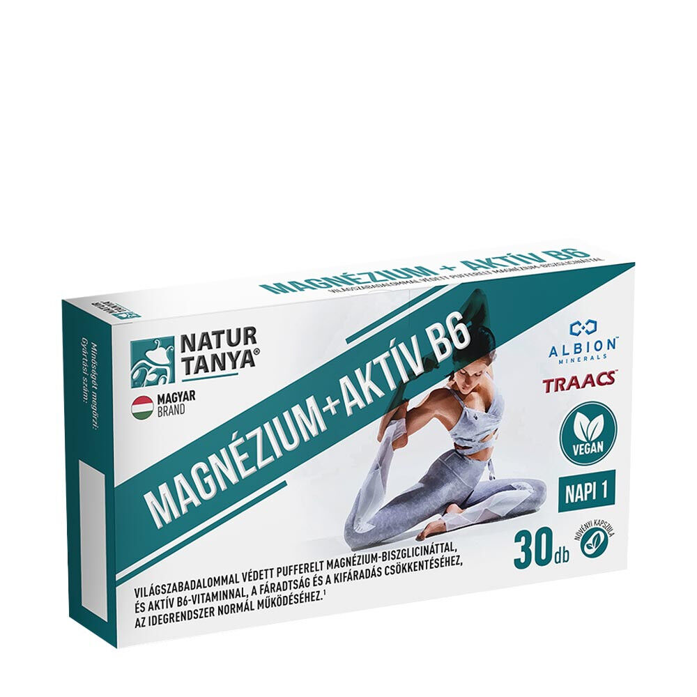 Natur Tanya Vegan Magnesium Active B6 (30 capsules) - Viking Supplements