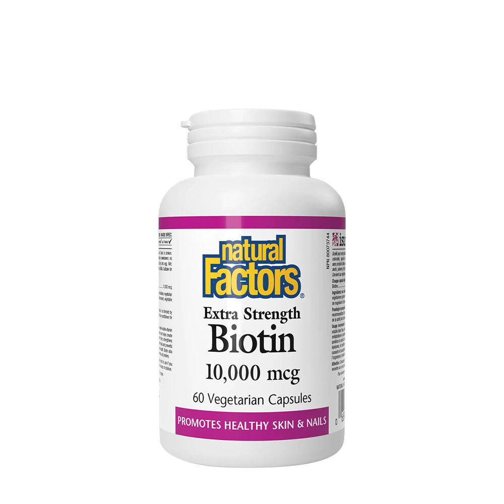 Natural Factors Biotine Extra Sterk 10