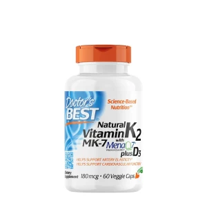 Natuurlijke vitamine K2 MK7 met MenaQ7 en D3