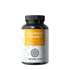 Nature Love Gebufferde vitamine C (180 capsules) - Viking Supplements