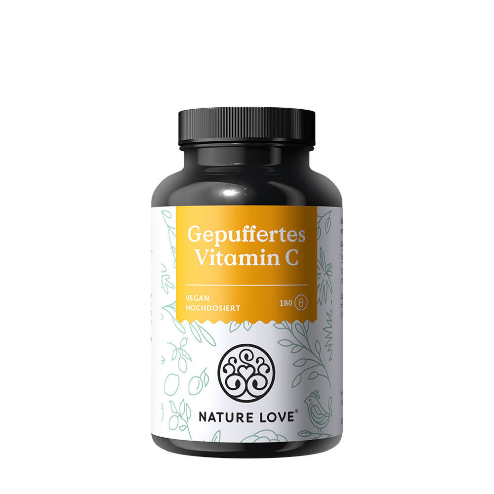 Nature Love Gebufferde vitamine C (180 capsules) - Viking Supplements