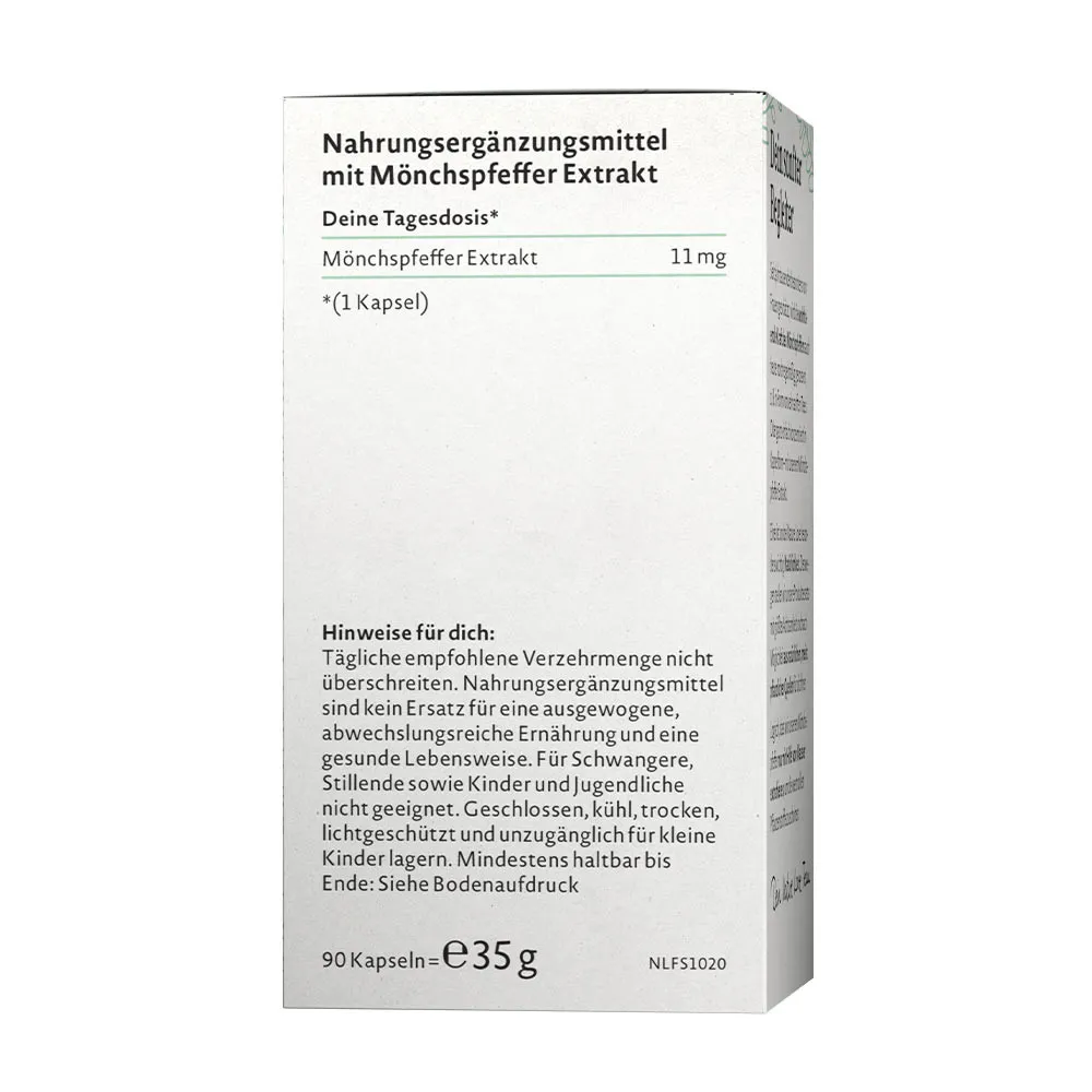 Nature Love Chaste Tree (90 Capsules) - Afbeelding 2