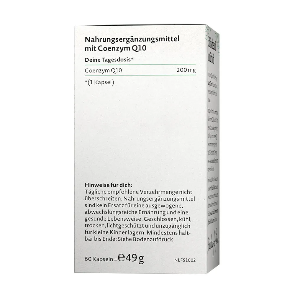 Nature Love Coenzyme Q10 - 60 Capsules - Afbeelding 2