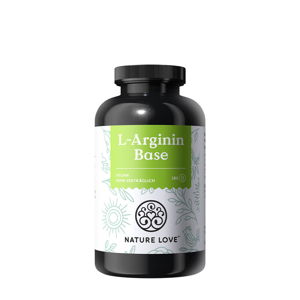 Nature Love L-Arginine Base (180 capsules) - Viking Supplements