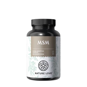 Nature Love MSM met vitamine C (180 tabletten) - Viking Supplements