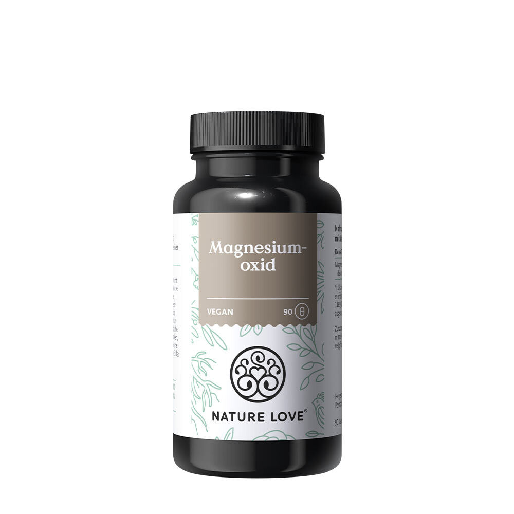 Nature Love Magnesiumoxide (90 capsules) - Viking Supplements