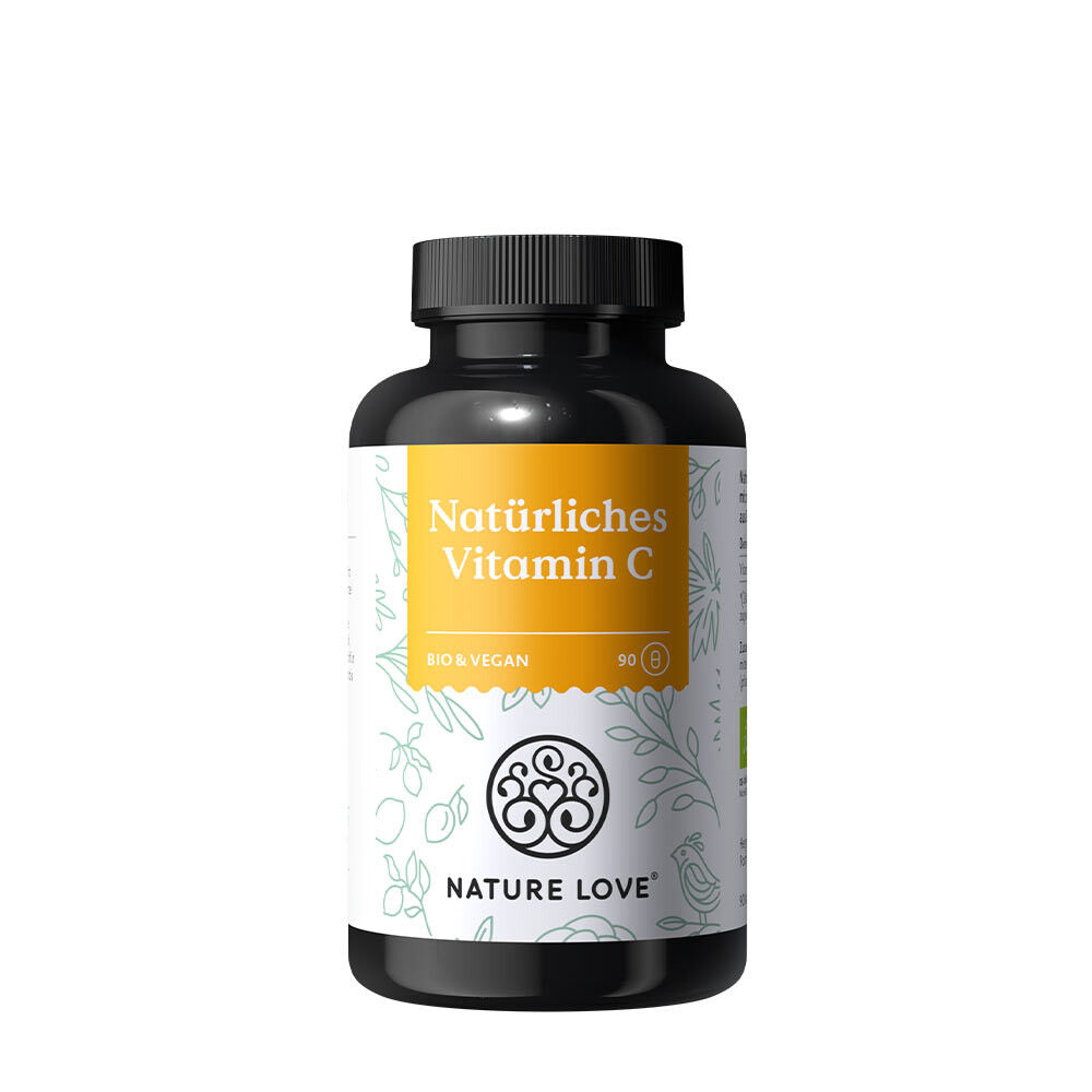 Nature Love Natuurlijke vitamine C (90 capsules) - Viking Supplements
