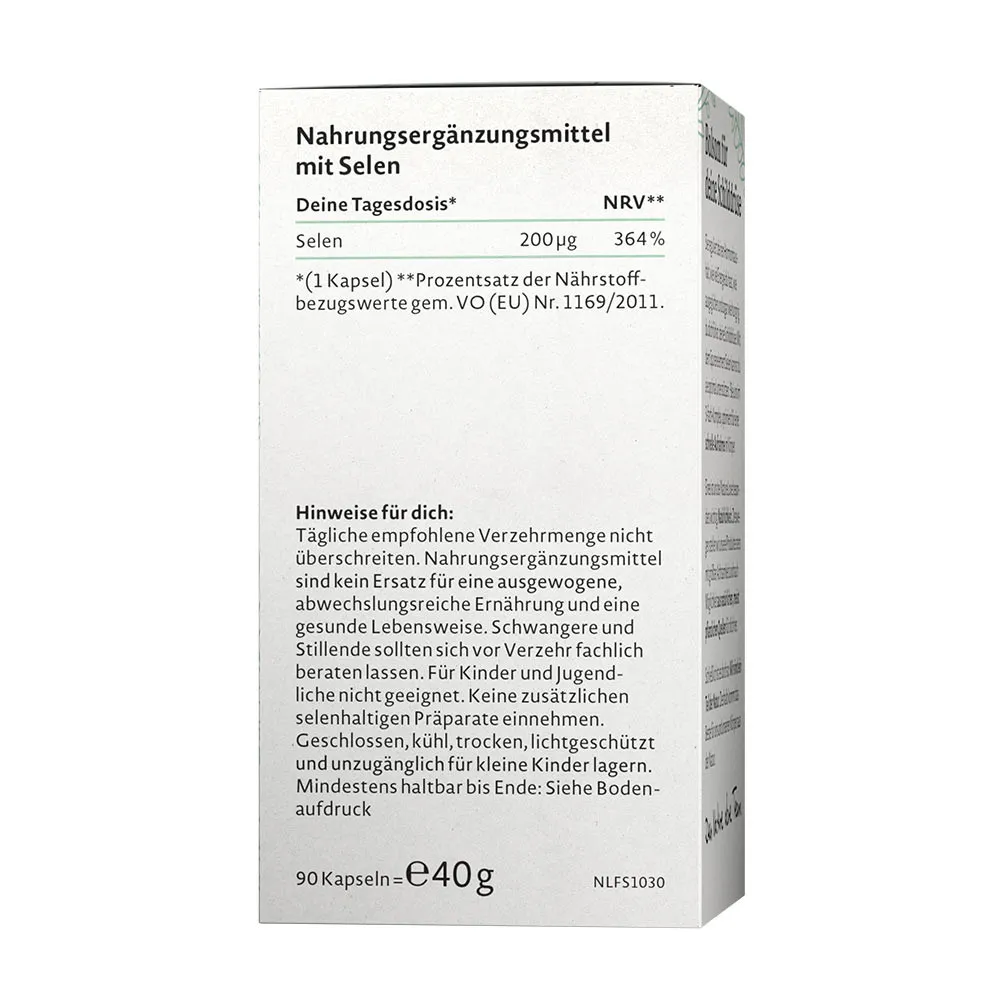 Nature Love Selenium Complex (90 Capsules) - Afbeelding 2
