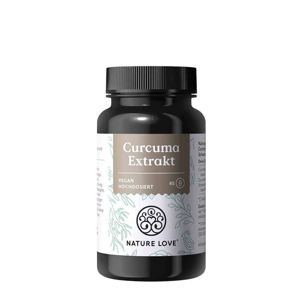 Nature Love Kurkuma-extract (45 capsules) - Viking Supplements