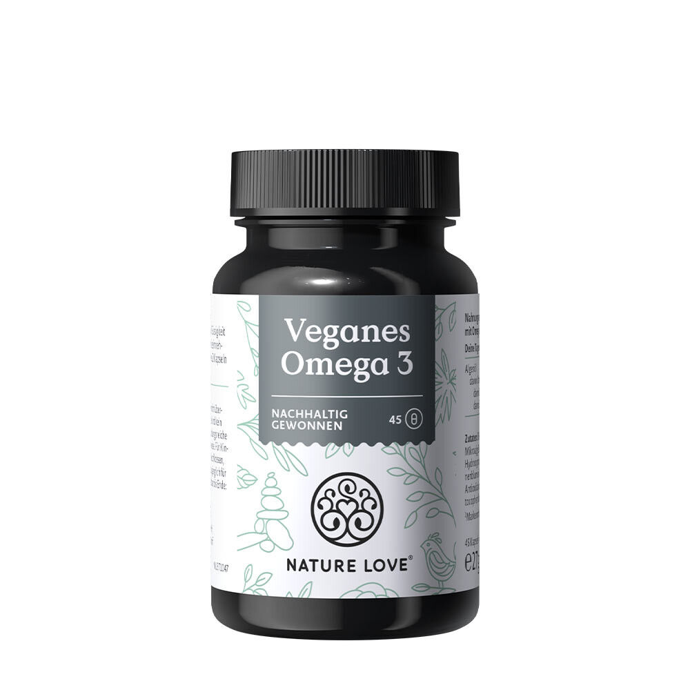 Nature Love Vegan Omega-3 (45 capsules) - Viking Supplements