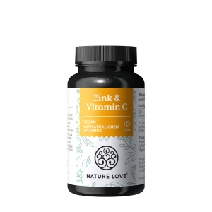 Nature Love Zink & Vitamine C (120 capsules) - Viking Supplements