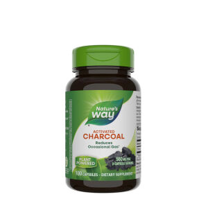 Natures Way Actieve Kool (100 capsules) - Viking Supplements