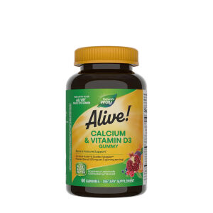 Natures Way Alive!® Calcium + D3-gummies (60 stuks) - Viking Supplements