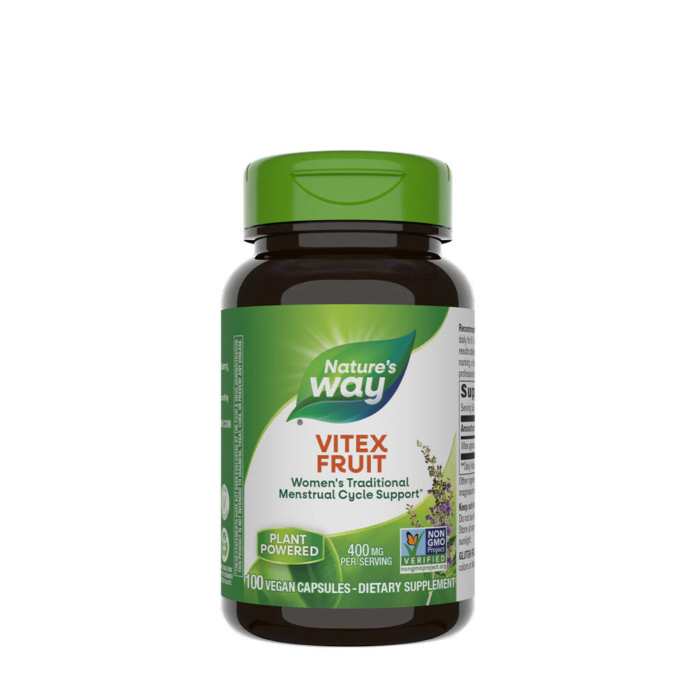 Natures Way Vitex Fruit (100 Capsules) - Viking Supplements