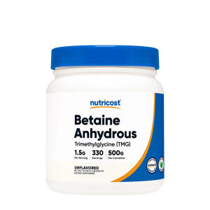 Nutricost Betaïne-anhydraat (TMG) in poedervorm (500 g) - Viking Supplements
