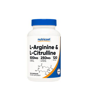 Nutricost L-arginine-L-citrulline-complex capsules (120 capsules) - Viking Supplements