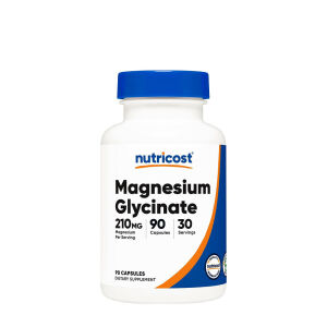Nutricost Magnesiumglycinaat 210 mg (90 capsules) - Viking Supplements