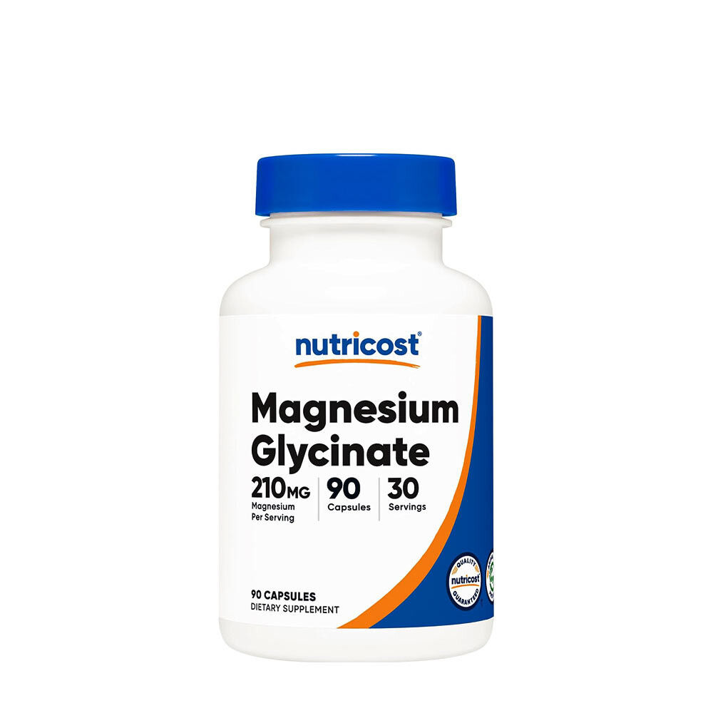 Nutricost Magnesiumglycinaat 210 mg (90 capsules) - Viking Supplements