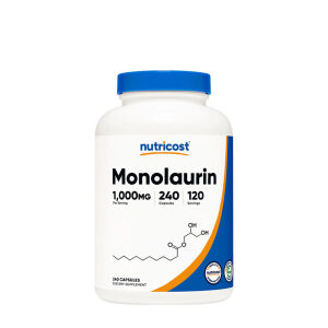 Nutricost Monolaurine-capsules (240 capsules) - Viking Supplements