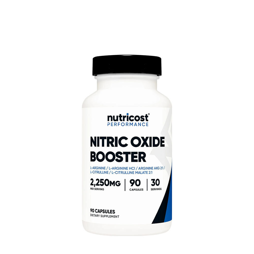 Nutricost Stikstofmonoxide-booster 750 mg (90 capsules) - Viking Supplements