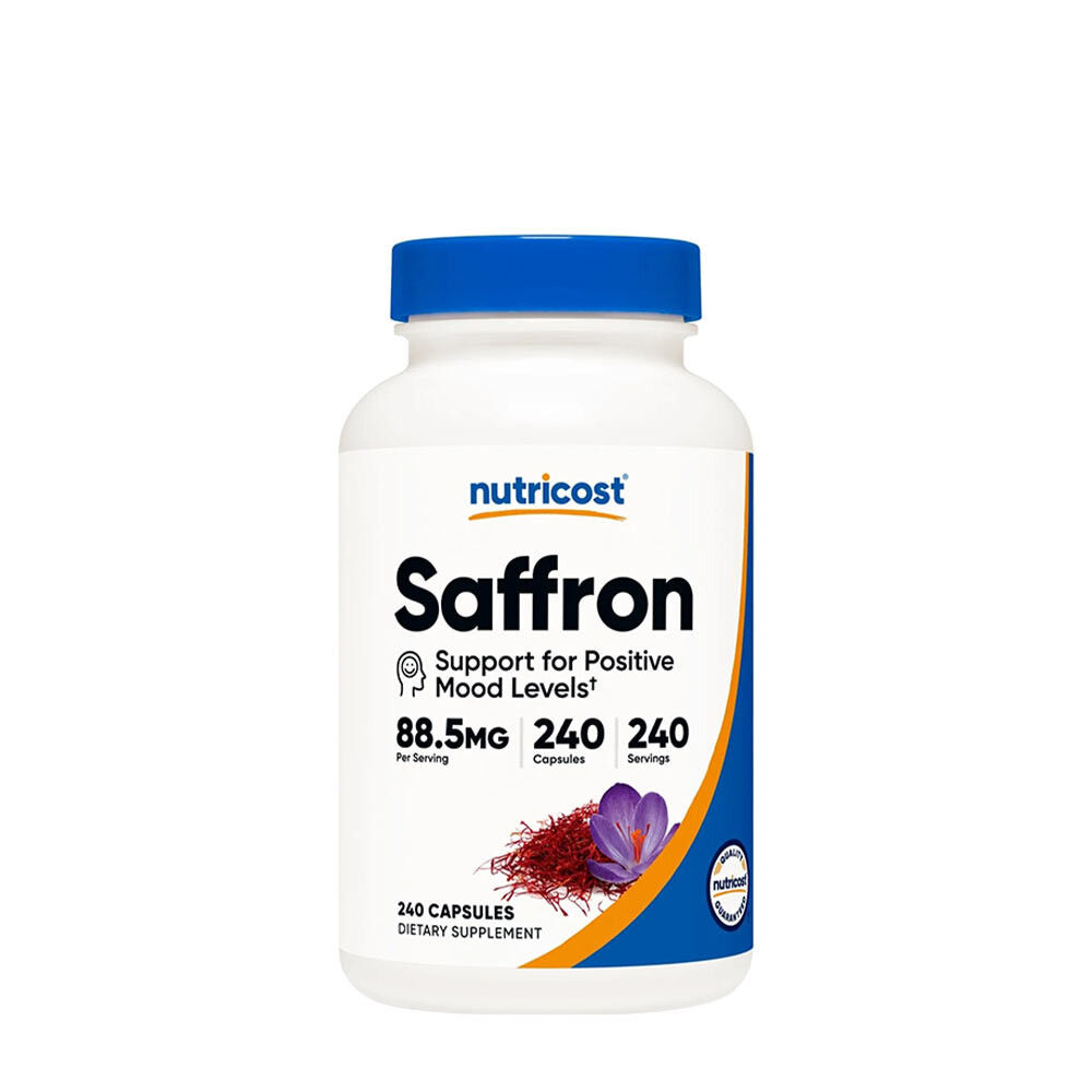 Nutricost Saffraanextract-capsules (240 capsules) - Viking Supplements
