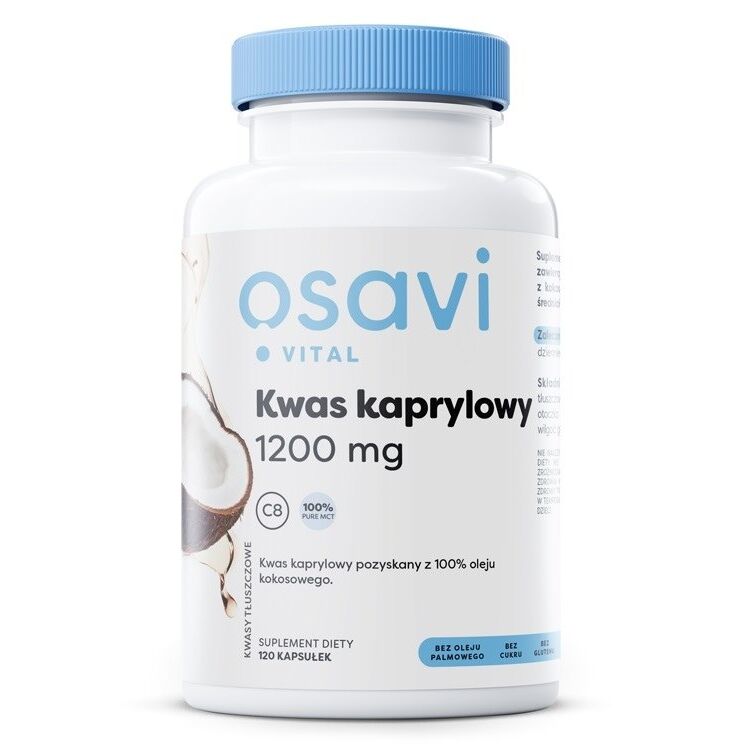 OSAVI Caprylzuur 600 mg (120 capsules) - Viking Supplements