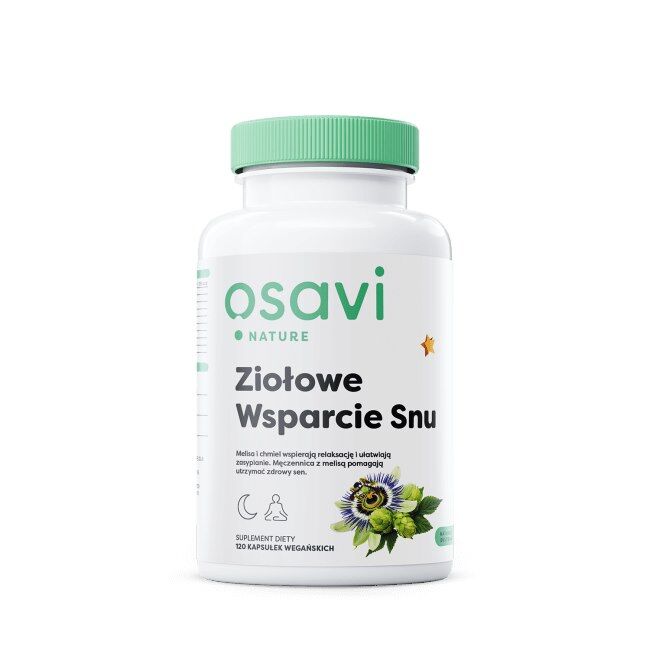 OSAVI Kruidenpreparaat ter ondersteuning van de slaap (120 vcaps) - Viking Supplements